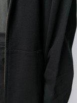 Thumbnail for your product : MM6 MAISON MARGIELA Long Zipped Hoodie
