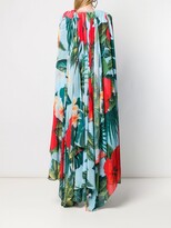 Thumbnail for your product : Richard Quinn Tropical Print Tunic Dress