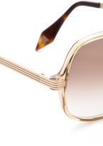 Thumbnail for your product : Victoria Beckham Acetate Butterfly Sunglasses