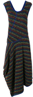 Loewe Asymmetric knit dress