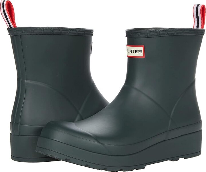 Hunter Play Short Women's Rain Boots Arctic Moss : 5 M, Rubber