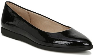 wide pointed toe flats