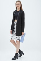 Thumbnail for your product : Forever 21 Abstract Printed Pencil Skirt