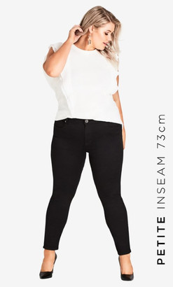 City Chic Harley Petite Highrise Skinny Jean
