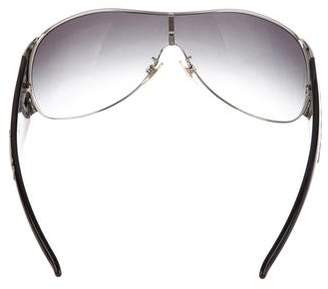 Dolce & Gabbana Gradient Shield Sunglasses