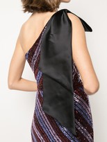 Thumbnail for your product : Marchesa Notte Sequin-Embellished One-Shoulder Gown
