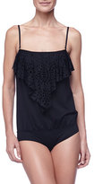 Thumbnail for your product : Luxe by Lisa Vogel Adjustable Strap One-Piece Swimsuit