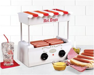 Nostalgia Electrics Coca-Cola Series Old Fashioned Hot Dog Roller - Red