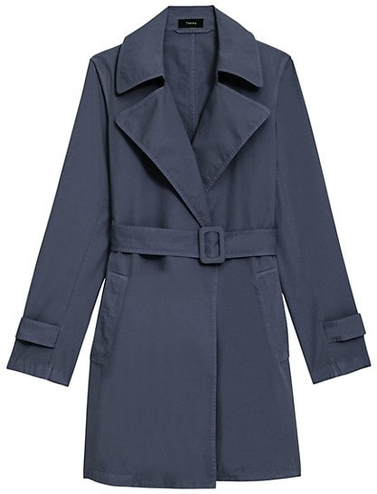 Theory Oaklane Trench Coat - ShopStyle
