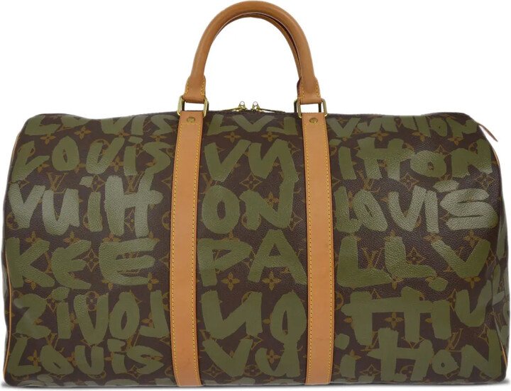 Louis Vuitton Pre-Owned x Stephen Sprouse 2001 Keepall 50 travel bag