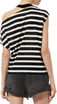Thumbnail for your product : RtA Axel Jail Foil Striped T-Shirt