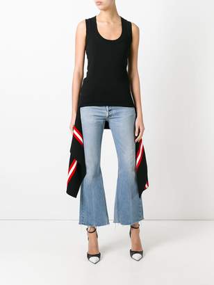 Givenchy draped hem knitted top