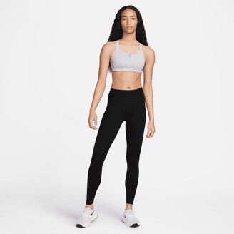 Nike Women's Alpha High-Support Padded Zip-Front Sports Bra in