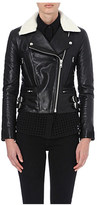 Thumbnail for your product : Victoria Beckham Joan leather biker jacket