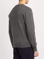 Thumbnail for your product : Paul Smith Saturn Intarsia Wool Sweater - Mens - Grey Multi