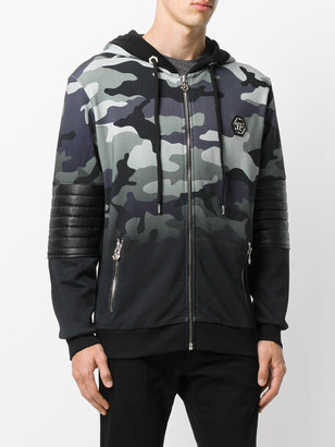 Philipp Plein Raiden camouflage hoodie