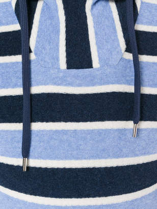 Orlebar Brown striped hooded sweatshirt