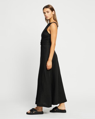 BONDI BORN Women's Black Maxi dresses - Ava Dress - Size One Size, M at The Iconic
