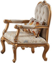 Rosdorf Park Freese 28.3 inches W Tufted Velvet Armchair