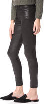 Thumbnail for your product : 7 For All Mankind The Ankle Skinny Leather Pants
