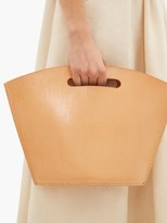 Thumbnail for your product : LAUREN MANOOGIAN Baby Barcelona Leather Tote Bag - Tan