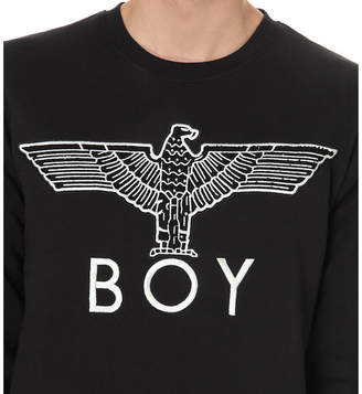 Boy London Eagle logo cotton-jersey sweatshirt