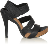 Thumbnail for your product : Pedro Garcia Textured-leather sandals