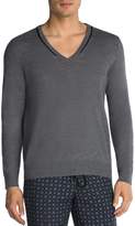Thumbnail for your product : The Kooples Merino and Leather Sweater