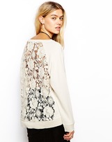 Thumbnail for your product : Pepe Jeans Crochet Back Sweatshirt