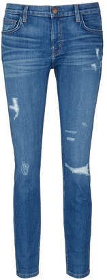 Current/Elliott 'The Fling' relaxed fit distressed jeans