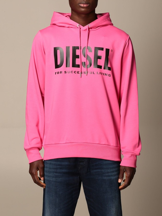 Diesel Sweatshirt Hoodie With Logo - ShopStyle
