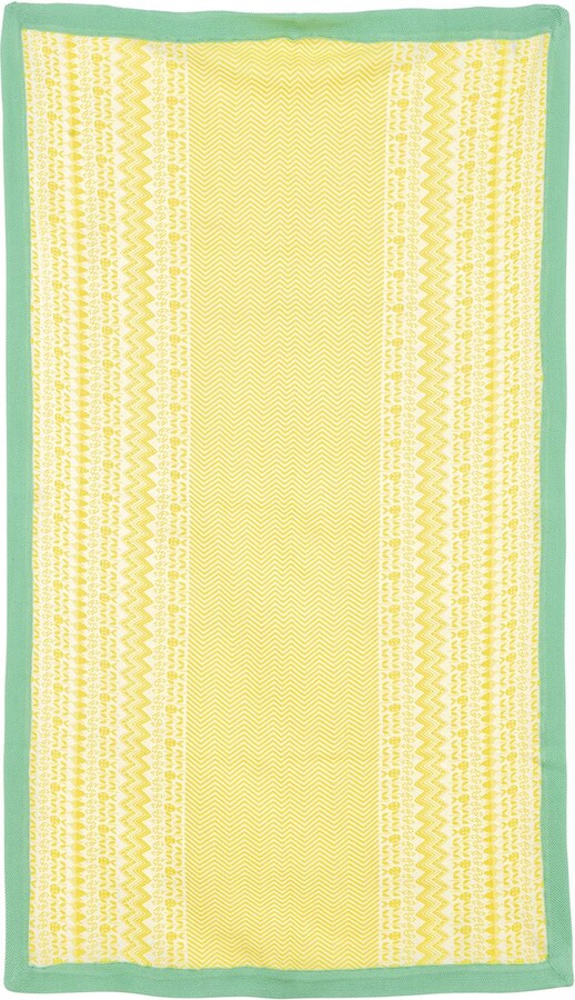 Pepper Vally Yellow Cotton Beachtowel Sunshine