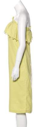 Apiece Apart Reina Linen-Blend Dress w/ Tags