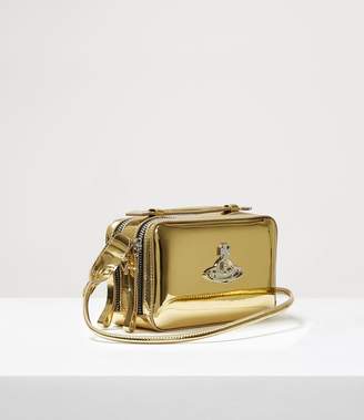 Vivienne Westwood Johanna Camera Bag Gold