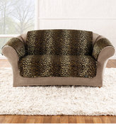 Thumbnail for your product : Sure Fit Pet Velvet Leopard Loveseat Slipcover Throw