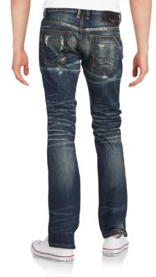 Cult of Individuality Greaser Slim-Straight Jeans