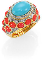 Thumbnail for your product : Kenneth Jay Lane Cabochon Ring