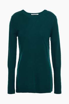 green cashmere sweater womens