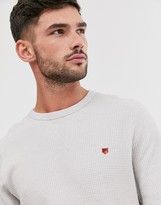 Thumbnail for your product : Jack and Jones structure crew neck sweat in beige