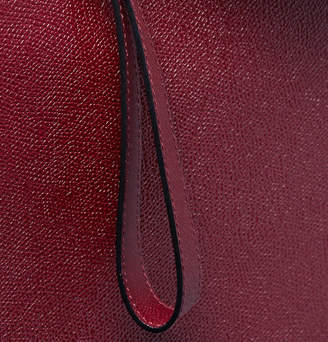 Valextra Pebble-Grain Leather Portfolio