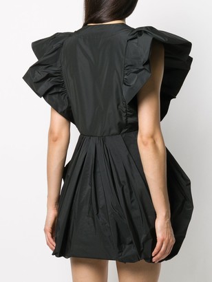 Philosophy di Lorenzo Serafini Oversized Ruffle Mini Dress