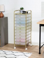 Thumbnail for your product : Honey-Can-Do Metal Rolling 10-Drawer Storage Cart