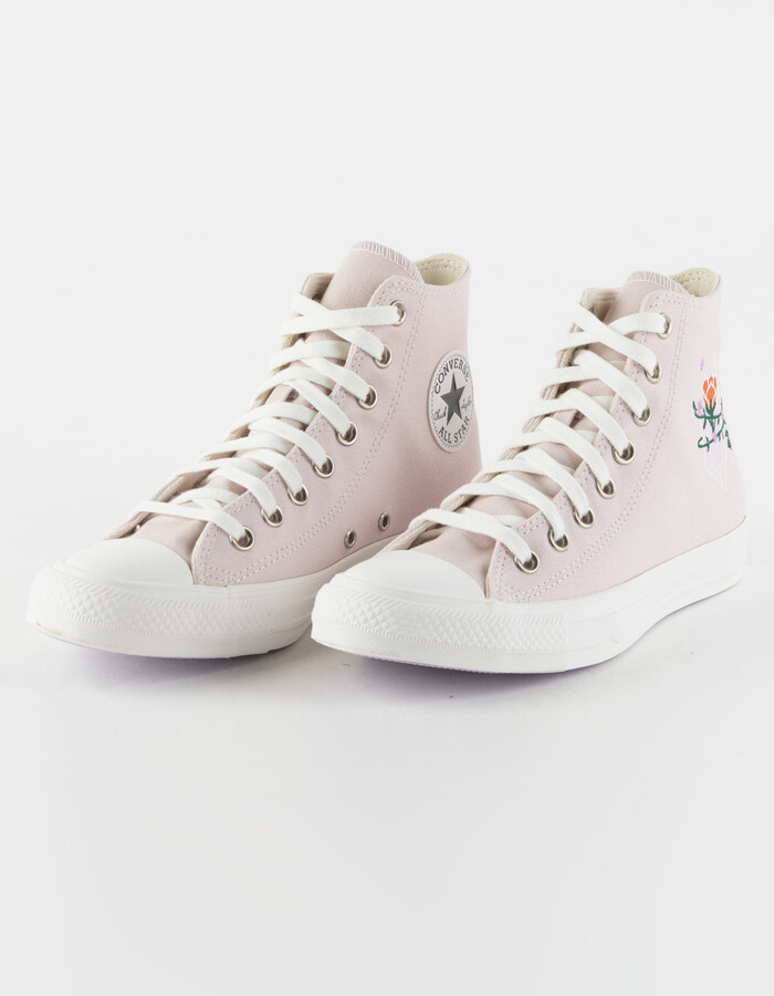 Converse Chuck Taylor All Star Embroidered Crystals Womens Hi Top Shoes -  ShopStyle