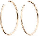 Thumbnail for your product : Jennifer Fisher Classic Round Gold-plated Hoop Earrings - One size
