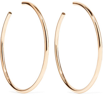 Jennifer Fisher Classic Round Gold-plated Hoop Earrings - One size
