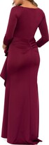Thumbnail for your product : Xscape Evenings Ruched Scuba Ruffle Gown