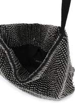 Thumbnail for your product : Ann Demeulemeester Beaded Crepe De Chine Shoulder Bag