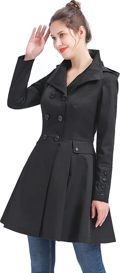 fit and flare trench