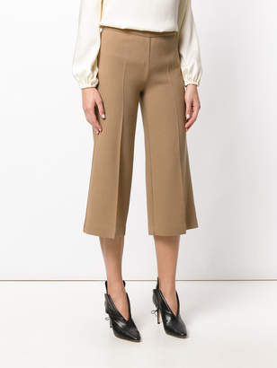 P.A.R.O.S.H. cropped creased trousers