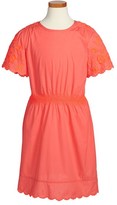 Thumbnail for your product : Stella McCartney Kids 'Annabelle' Embroidered Cotton Dress (Toddler Girls, Little Girls & Big Girls)